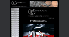 Desktop Screenshot of gambirazio.it